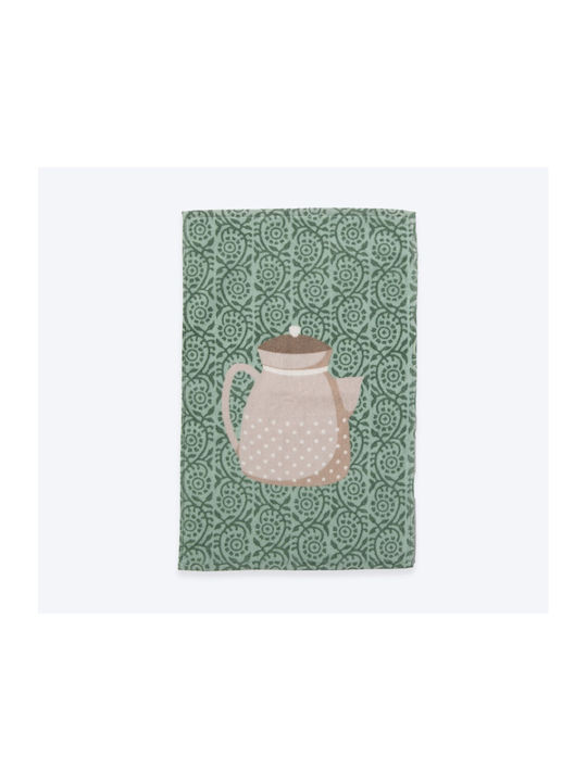 Nef-Nef Homeware Teapot Geschirrtuch in Grün Farbe 40x60cm
