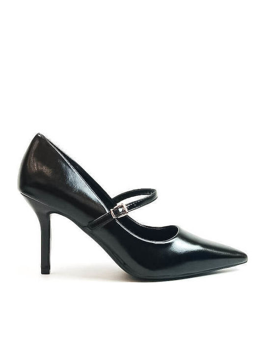 Mary Jane Pantofi cu toc Negre