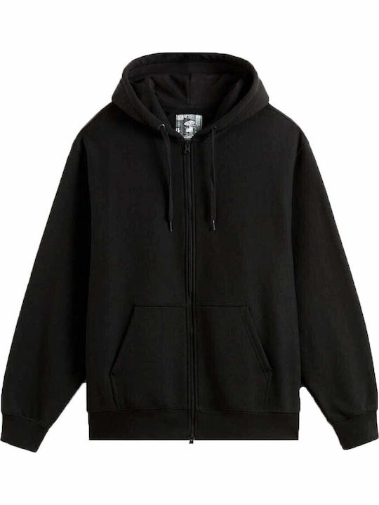Skate Atiba Haze Zip Sweatshirt with Hood Black