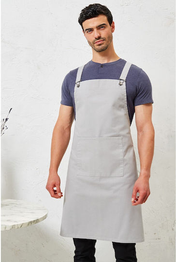 Premier Șorț Barista / Barman / Ospătar Corp întreg Gri
