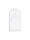 Διακοσμητικό Βάζο Glas Weiß 6x14cm 1Stück