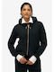 Women's Sweatshirt Hooded Black