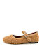 Fabric Ballerinas Beige