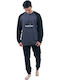 Dustin Men's Winter Pajamas Set Anthracite