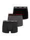 Men's Boxers Black-grey with Patterns 3Pack