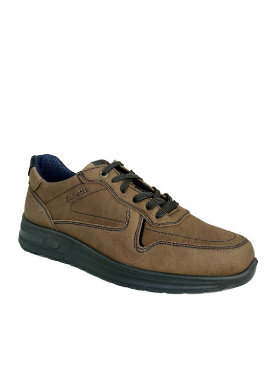 Men's Leather Casual Shoes Brown
