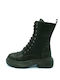 Stiefeletten Damen Khaki