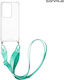 Sonique Strap Back Cover Silicon Albastru deschis (Realme C75 4G)