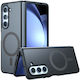 Techsuit Purefrost Magsafe Back Cover Silicone Black (Galaxy Z Fold6)
