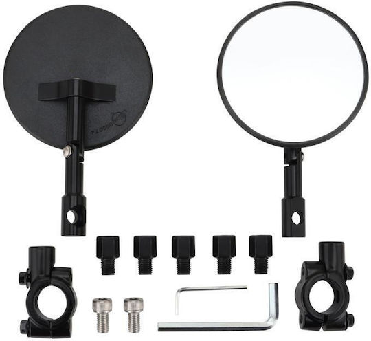 Motorcycle Mirror for Keeway Easy 1pcs Black
