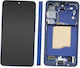 Οθόνη mit Touch-Mechanismus für Galaxy S25 (Blau)