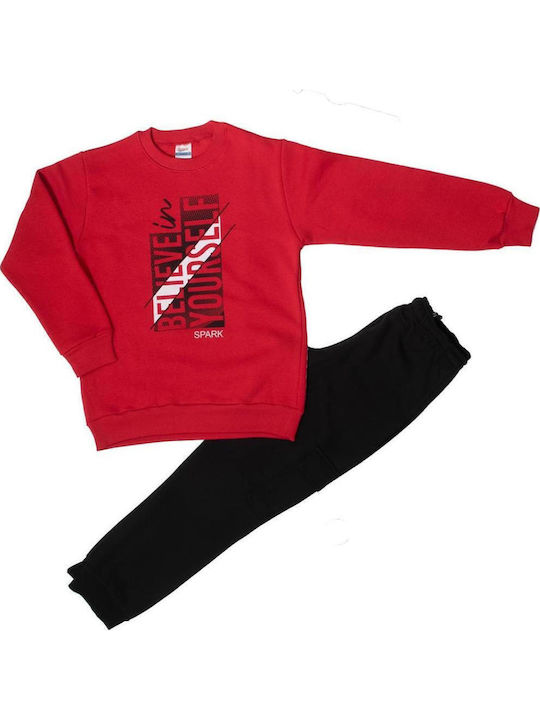 Kinder Sweatpants Set - Jogginganzug Red 2Stück