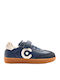 Kids Sneakers with Hoop & Loop Closure Navy Blue