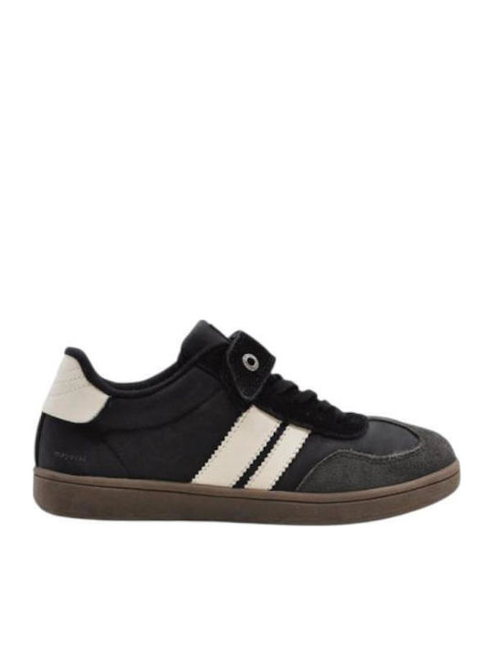 Casual Παιδικά Sneakers με Σκρατς Μαύρα