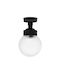 Heronia Lp-110ce Outdoor Ceiling Light E27 in Bronze Color 11-0265