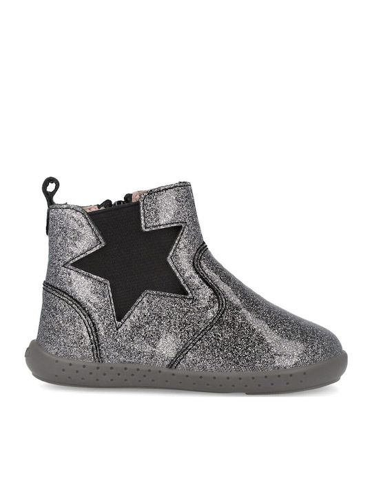 Garvalin Kids Boots with Zipper Black