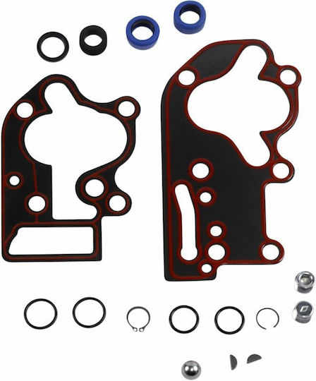 James Gasket Комплект Мотоциклетни Фланци За Маслена Помпа Jgi-92-flhr Harley Davidson Flstc 1340 92-99