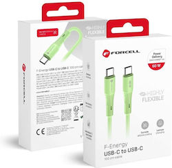 Forcell F-energy USB 2.0 Kabel USB-C männlich -...