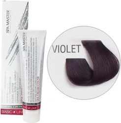 Spa Master Spa Cream Color Vopsea De Păr Violet...