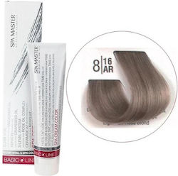 Spa Master Spa Cream Color 8.16 Light Ash Rose Blond Spa Master Spa Cream Color 8.16 Light Ash Rose Blond