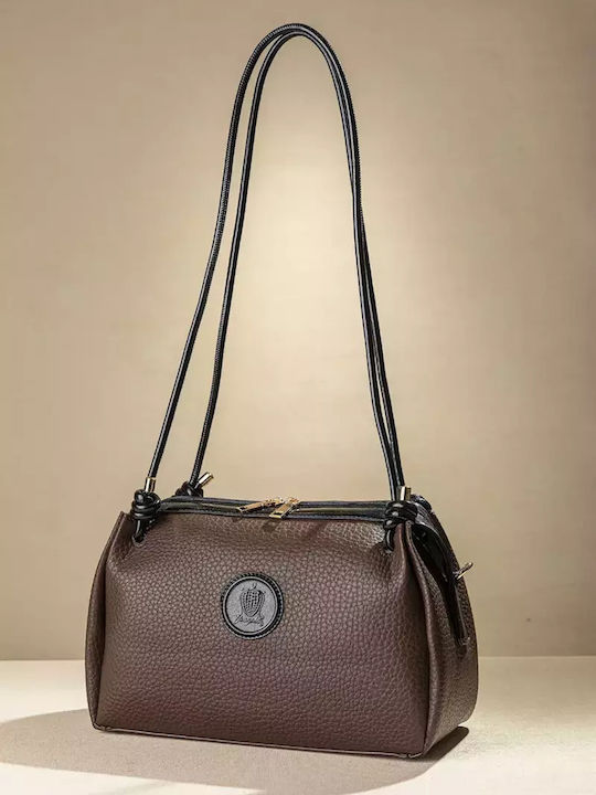 Fragola Women's Shoulder and Crossbody Bag Coffee