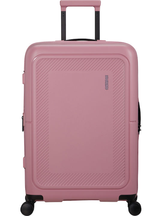 American Tourister Dashpop Μεσαία Βαλίτσα Ταξιδίου Σκληρή Lilas Pink με 4 Ρόδες Ύψους 67εκ.