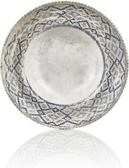 By Bone Plate Soup made of Porcelain Gold with Diameter 27cm