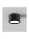 Maytoni Leuchte Deckenleuchte Badezimmer 9cm Schwarz mit Integrierter LED