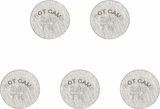 Hot Cams Hut Kopf Verschiedene Motorradmotor-Teile Diament 9,48 mm Dicke 2 95 mm 5er Pack Yamaha YZ 250 F 14-16 5 Stück