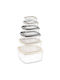 Viosarp Plastic Lunch Box Transparent 6pcs