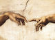 Olympus Diamond Painting "Creation of Adam Michelangelo" Mosaic "The Creation of Adam Michelangelo" 50x40