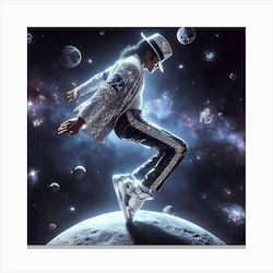 Olympus Diamond Painting "Michael Jackson Moonwalk" Mosaic "Michael Jackson King of Pop Dance" 50x40