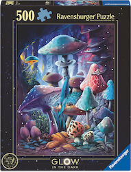 Moonlight Mushrooms Puzzle 2D 500buc Moonlight Mushrooms Puzzle 2D 500buc