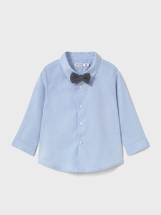 Mayoral Kinder Hemd Langarm Blue