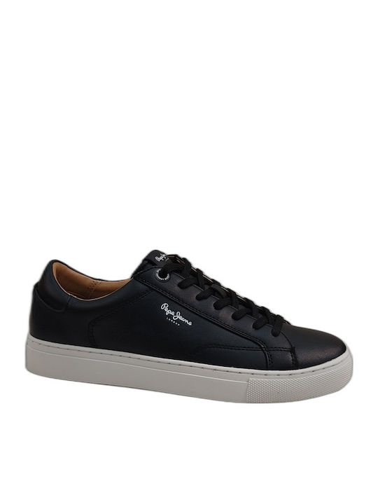 Pepe Jeans Joe Basic Ανδρικά Sneakers Μαύρα