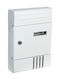 Galifas Outdoor Mailbox Metallic in White Color 20.5x6.5x29.1cm