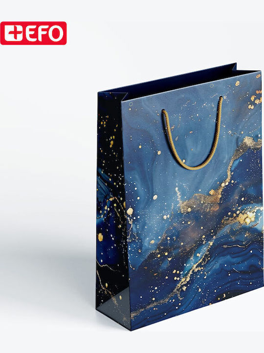 +Efo Bag for Gift Blue 32x42cm.