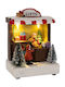 Iliadis Christmas Illuminated Decorative Village with Battery 14x11x8cm. Gift Shop