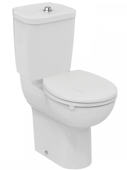 Ideal Standard Zugängliche Toilette mit Spülung Weiße Ideal Standard Zugängliche Toilette mit Spülung Weiße