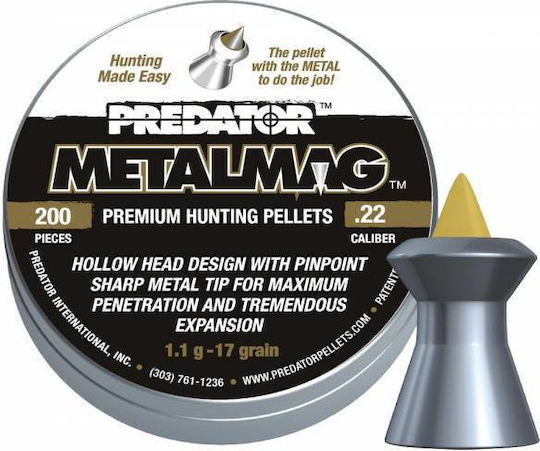 Jsb Metalmag Predator 5,5мм 200 броя