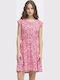 Summer Mini Dress Geranium