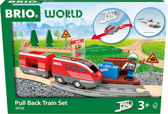 Brio Toys Set mit Zug für 3+ Jahre alt+ Jahre Pull Back