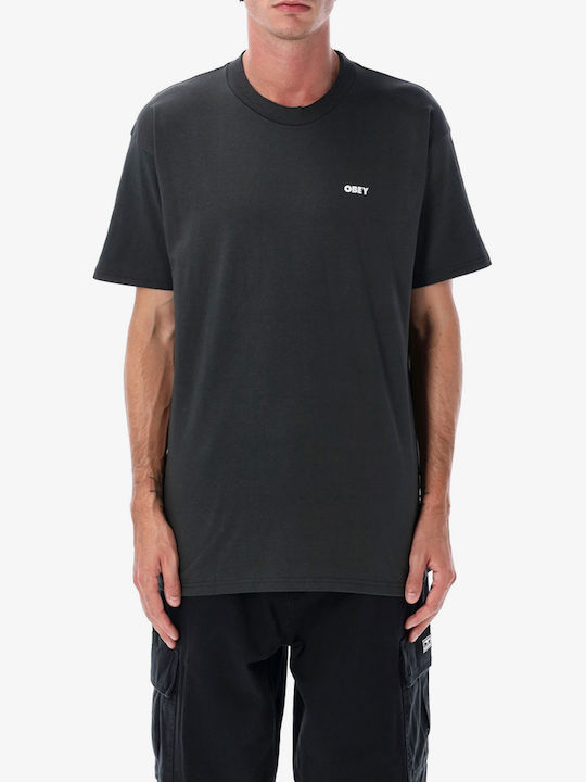 Obey T-shirt Vintage Black
