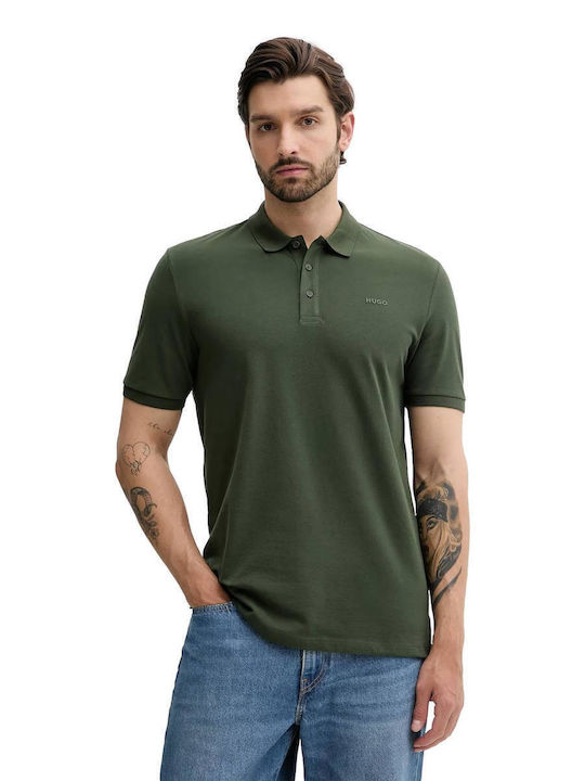 Hugo Donos222 Polo Μπλούζα Χακί