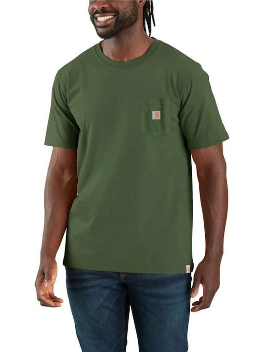 Carhartt T-shirt Grün Baumwolle