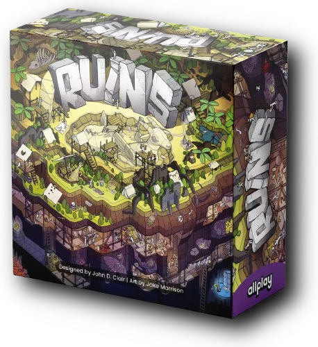 Board Game Ruins for 2-5 Players 13+ Years Old (EN) Allplay
