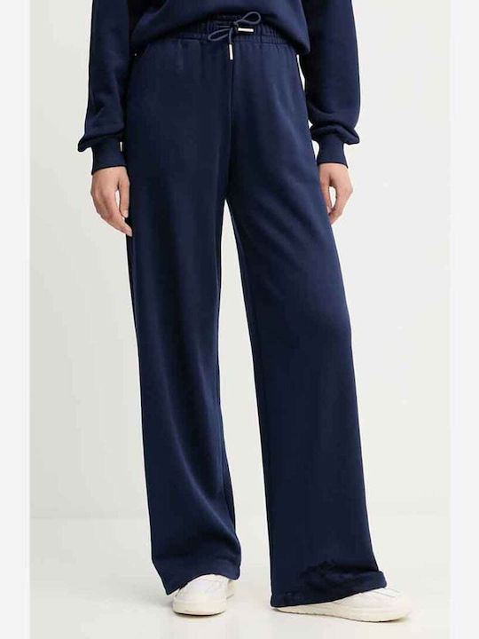 Women's Fabric Trousers Blue Dark