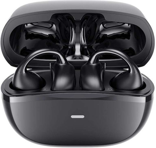 Havit OWS916 Lite Open Ear Bluetooth Handsfree Căști cu Rezistență la Transpirație și Carcasă de Încărcare Negru