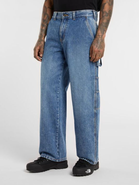 Men's Jeans Pants with Loose Fit Grey