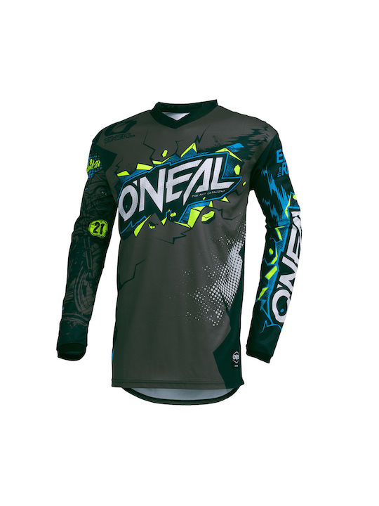O'Neal Παιδική Μακρυμάνικη Μπλούζα Mountain Bike Γκρι O'Neal Παιδική Μακρυμάνικη Μπλούζα Mountain Bike Γκρι